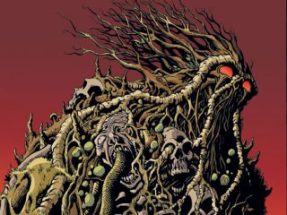 Closeup of Man-Thing